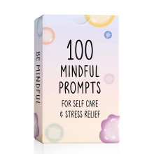 BEST 100 Mindful Prompts voor Zelfzorg & Stressverlichting | Kaarten voor Ontspanning