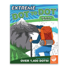 Mindware Extreme Dot to Dot: 50 fantastiska stater - ldrarna 8 & uppt