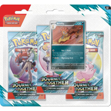 Pokemon TCG: Scarlet & Violet - Journey Together Three -Booster Blister - Scrafty