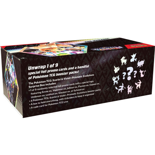 Pokémon Pokemon TCG Scarlet & Violet 8.5 Prismatic Evolutions Surprise Box 1