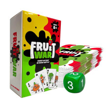 Blakruut Games Fruit War ist ein familienfreundliches Spiel, das eine Abwandlung des klassischen Kriegsspiels mit schnellerem Gameplay, intensiven Sc
