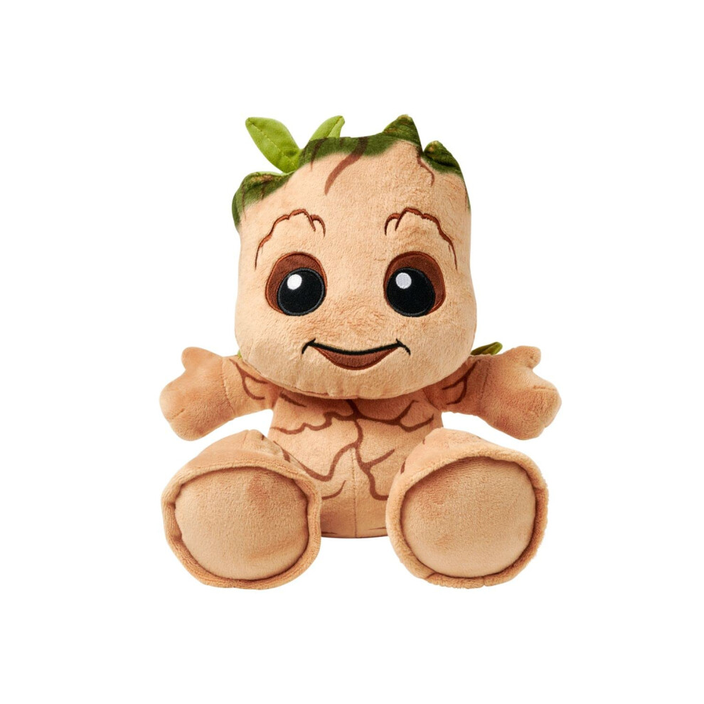 Disney Store Oficjalne Marvel Guardians Of The Galaxy Baby Groot Big Feet Plush - Oficjalna 10 -Calowa Miekka I Przytulna Zabawka Kolekcjonerska-image
