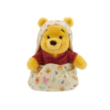 Disney Store Unisex-Barn Kollektion: Stitch Pooh i Filt med Detaljerad Plush - Officiell Kramdjur -