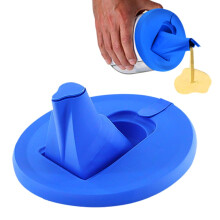Coperchio per coperchio per vernice e beccuccio per versare per contenitori da 1 gallone 1 pacchetto - sigillo sicuro con beccuccio integrato per ver