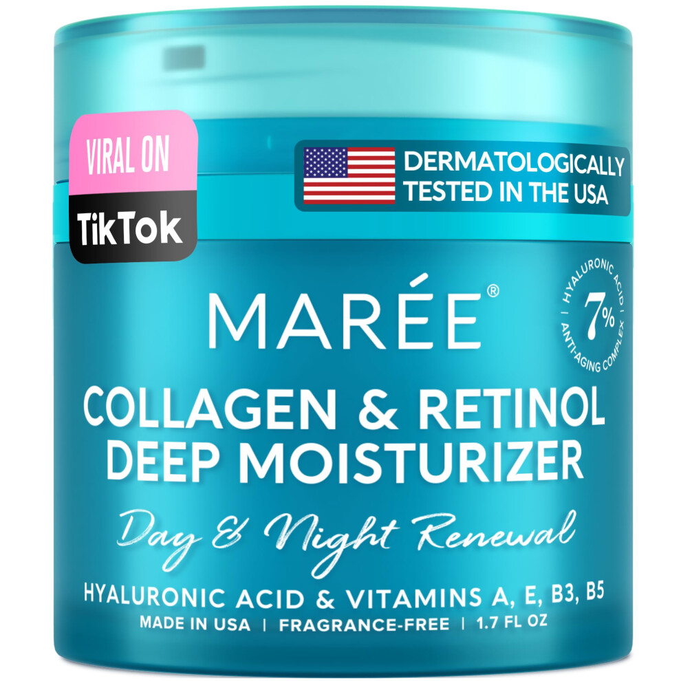 Marã©E Cream Maree Face Moisturizer Retinol For Face - Anti Aging Face - Moisturizer Face With Collagen - Facial Moisturizer Wrinkle F