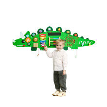 VEVOR Dinosaur Aktivitätsbusyboard Wand, 11 Wandaktivitäten für Kinder 3-12 Jahre, Montessori Sensory Panel