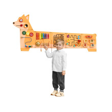 VEVOR Dog Activity Busy Board Wall 12 Wall Activities Board Montessori Sensory Wall Panel for Kids 3-12 Years Sensory Wall Activity Board Ide