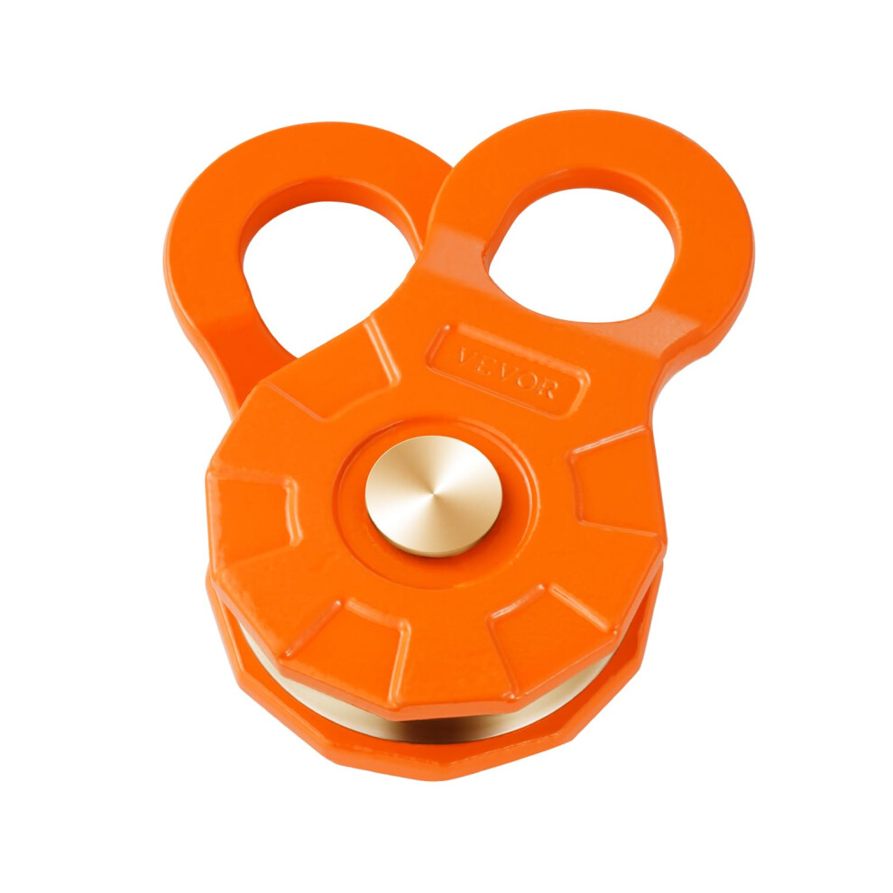VEVOR 30 T Snatch Block for Winch Recovery  66 000 lbs Break Strength Pulley System with 0.4"""" - 0.55"""" Rope  Heavy Duty Offroad Recovery Accesso