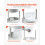 VEVOR VEVOR Eis Diamant Presse, 2,4" Eisball Maker, Aluminium Diamant Eisball Presse Set 3