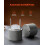 VEVOR VEVOR Eis Diamant Presse, 2,4" Eisball Maker, Aluminium Diamant Eisball Presse Set 2