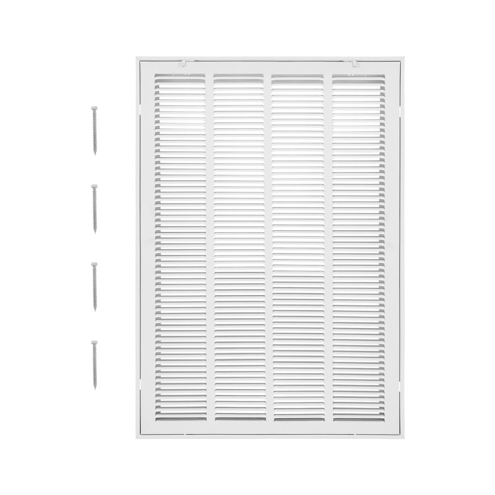 VEVOR Return Air Filter Grille  Fits W20 x H30 Inch Duct Opening  Filter Not Included  Return Air Vent Cover for Wall  Powder-Coated Steel Return