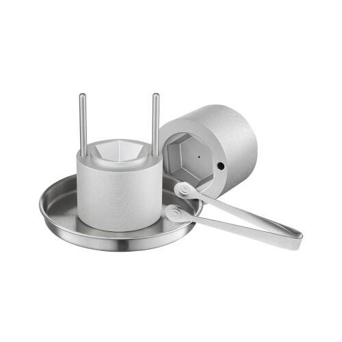 VEVOR VEVOR Eis Diamant Presse, 2,4" Eisball Maker, Aluminium Diamant Eisball Presse Set