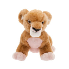Plush Oficial Mufasa Store Disney Store - The Lion King 2024 Live Action Collection - Sculpting detaliat Caracteristici brodate cu blana moale -
