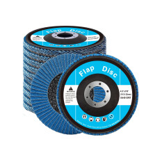 VEVOR Flapskivor 40 Grit, 4-1/2" x 7/8" Flapskivor för Vinkelslip, Typ 29 Zirkonia Flap Slipsscheibe