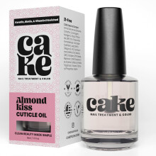 Cake Almond Kiss Oil cuticulet - Cuticele fortificate ?i tratarea unghiilor cu biotina keratina vitamina E ?i migdale aromatice pentru experien?a