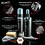 Blackline ELMT Hat Cleaning Kit - 8oz Solution Deodorizer Towel Brush - Quick-Drying Solution that Cleans 50+ Hats - For ALL Hat Types: Cotton 2