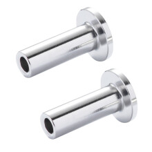 VEVOR 121 Pack T316 RVS Beschermhoezen voor 1/8" Draad Kabel Reling, DIY Balustrade, Inclusief Gratis Boor