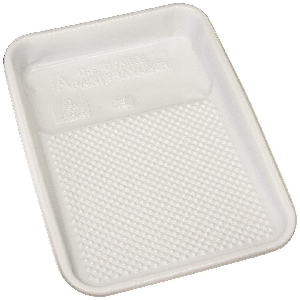 Linzer Plastic Paint Tray Liner. (30-Pack)  White-image-OPC-PHRDQ7Z-NEW