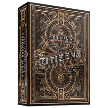theory11 Citizen Playing Cards Brown