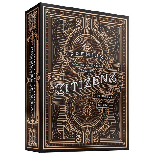 theory11 Citizen Playing Cards Brown