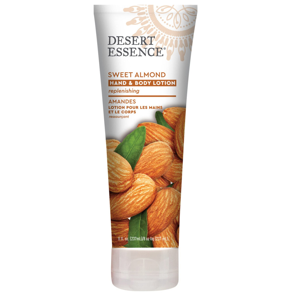 Desert Essence Hand And Body Lotion Sweet Almond 8 Oz