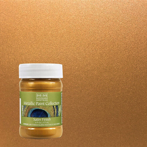 Paints Master Modern Masters Metallic Paint Collection Shimmer 6oz. (Tequilla oro) 1
