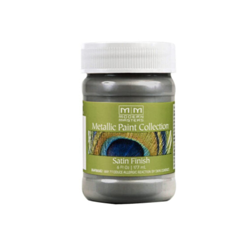 Masters Masters Metallic Paint Collection Smimmer 6oz. (Argent chaud)