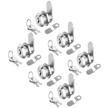 Jayseon 6 Pack Cabinet Locks with Key RV Cam Locks 5/8"""" Keyed Alike Mailbox Lock Replacement for Drawer Toolbox RV Compartment Storage Door Z