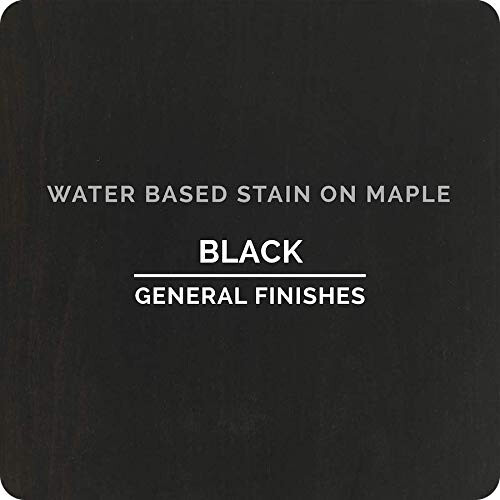 Finiture generali macchie di legno a base d'acqua 1 pinta nera 2