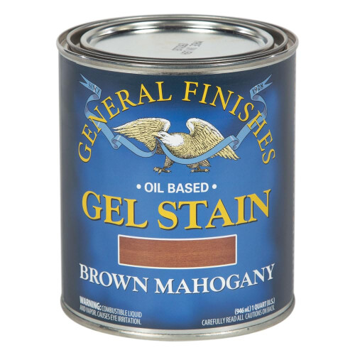 Algemene afwerkingen Oliebasis Gelbeits 1 Quart Bruin Mahonie