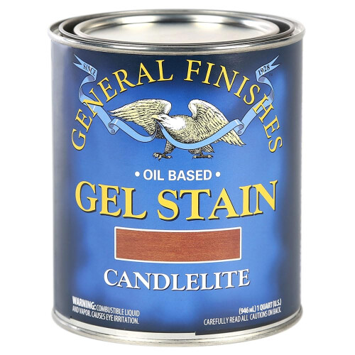 Algemene afwerkingen Oliebasisgelvlek 1 Quart Candlelite