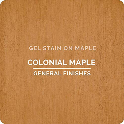Acabamentos Gerais leo Base Gel Mancha 1/2 Pint Colonial Maple 1