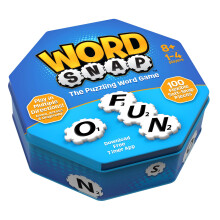 WordSnap-peli Sanapalapeli aikuisille perheille ja lapsille Hauska peli yli 8-vuotiaille Matkakoko 1-4 pelaajalle