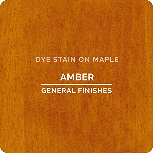 General Finishes Water Based Dye, 1 Pint, Amber 1