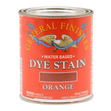 General Finishes Watergedroogde Verf, 1 Pint, Oranje