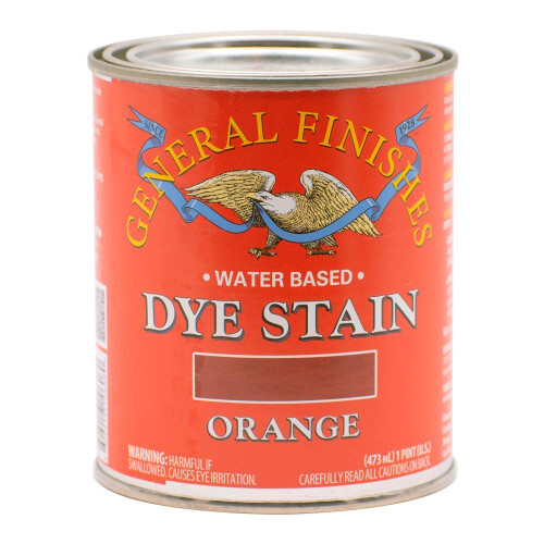 General Finishes Water Based Dye 1 pint Orange