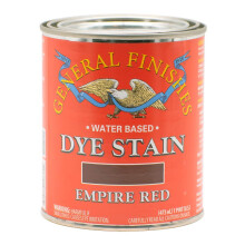 General Finishes Waterbased Verf, 1 Pint, Empire Red