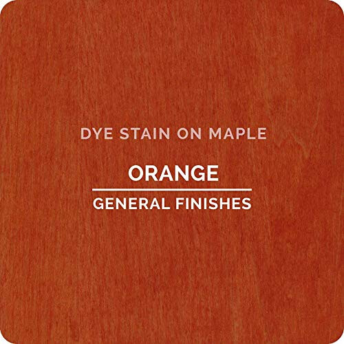 General Finishes Water Based Dye 1 pint Orange 1