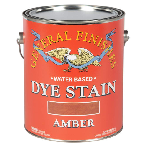 General Finishes Water Based Dye 1 galon Jantar