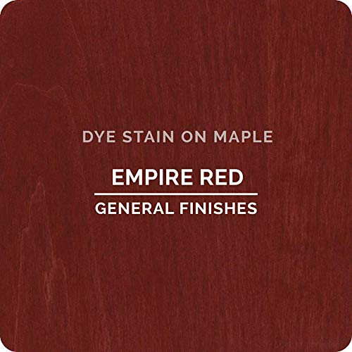 General Finishes Water Based Dye 1 galon Empire Red 1