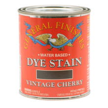 General Finishes Water Based Dye, 1 Pint, Vintage Cherry
