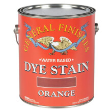 General Finishes Water Based Kleurstof, 1 Gallon, Oranje