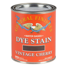 General Finishes Water Based Dye, 1 Quart, Vintage Cherry