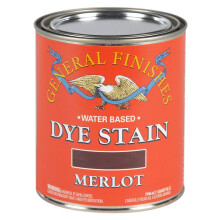 General Finishes Water Based Dye, 1 Liter, Merlot