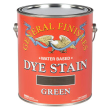 General Finishes Water Based Dye, 1 Gallon, Groen