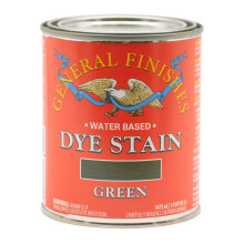 General Finishes Water Based Verf, 1 Pint, Groen