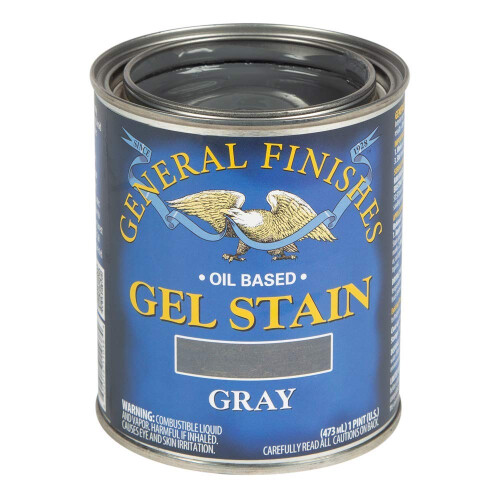 General Finishes Gel Στρώμα Λαδιού, 1 Πίντα, Γκρι