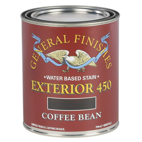 General Finishes Exterior 450 Χρώμα Ξύλου, 1 Quart, Καφές