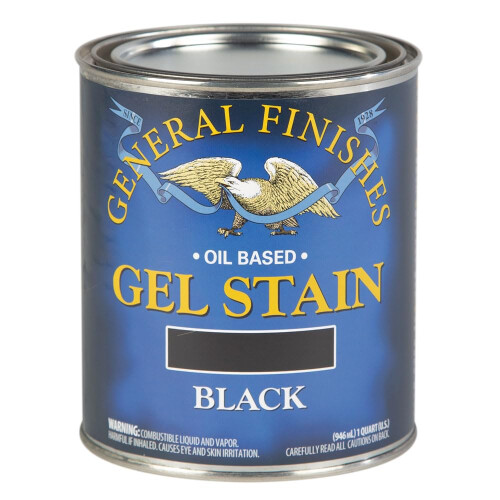 Finitions gnrales de base de base d'huile 1 litre noir