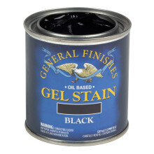 Finiture generali Macchia di gel a base di olio 1/2 pinta nera